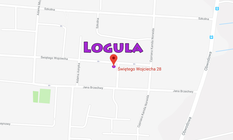 mapa dojazdu do Logula